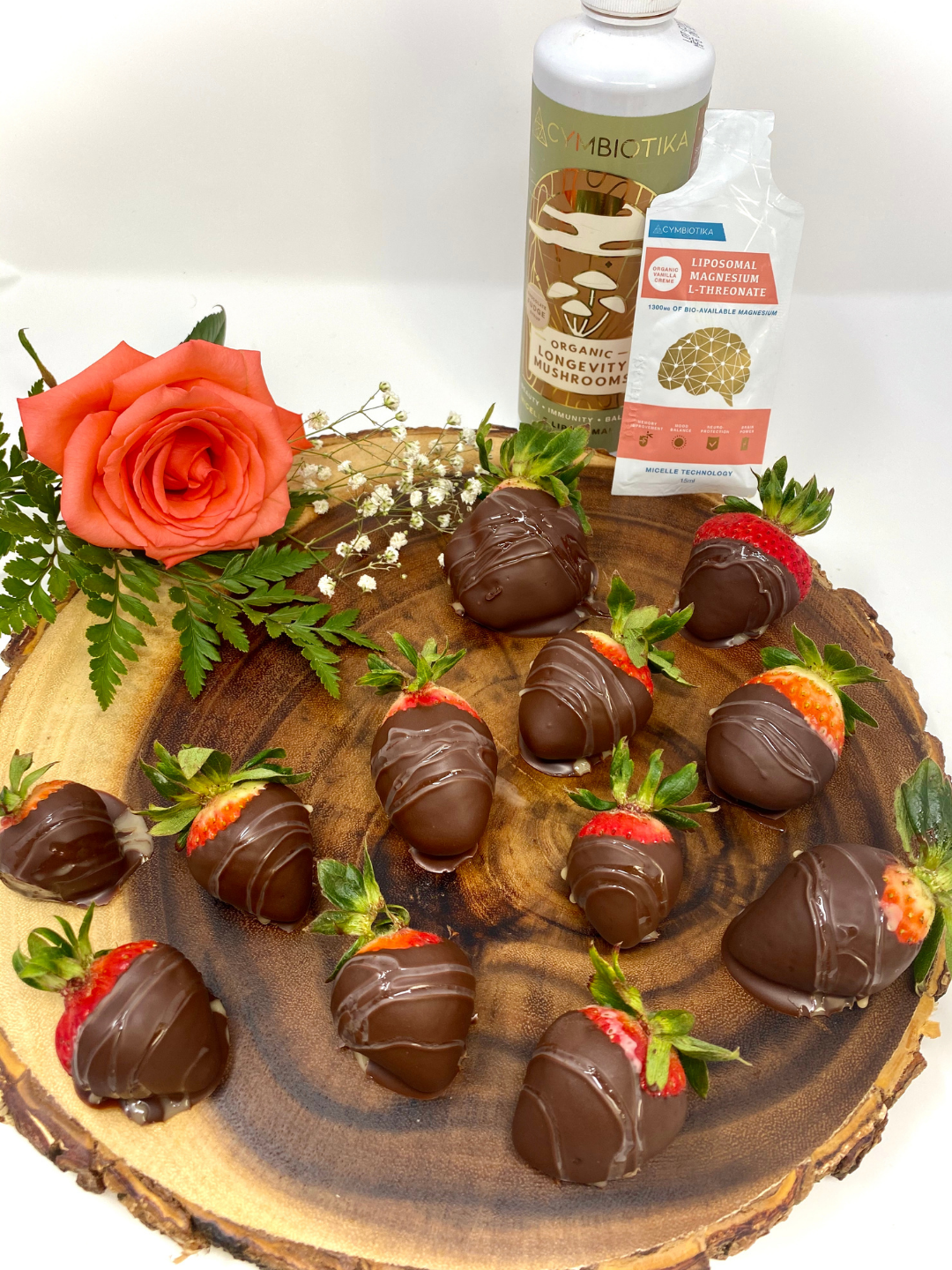 Brain Boosting Chocolate Covered Strawberries