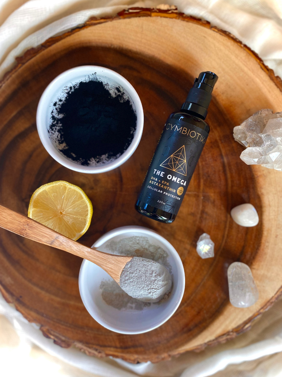 Organic Detoxifying Face Mask With The Omega